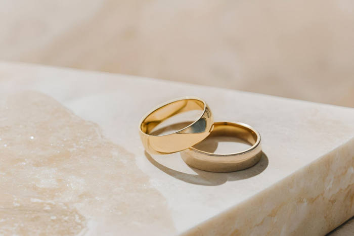 Wedding ring at luxury villa in turks and caicos